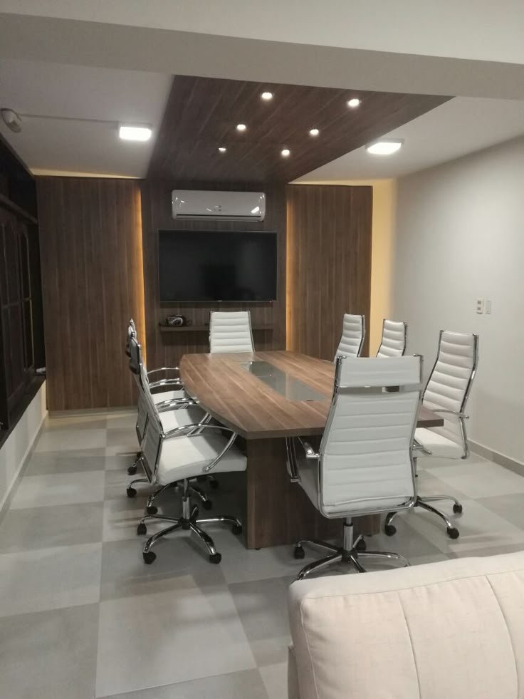 Sala de Reunião com Vista Panorâmica